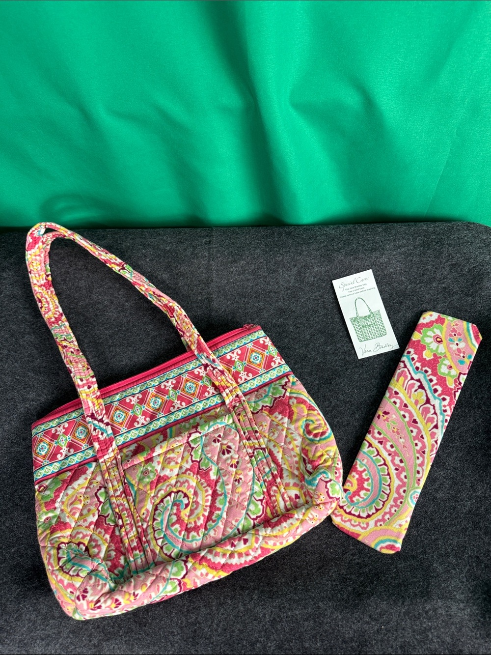 Vera Bradley Capri Melon Little Betsy EUC maybe never used
